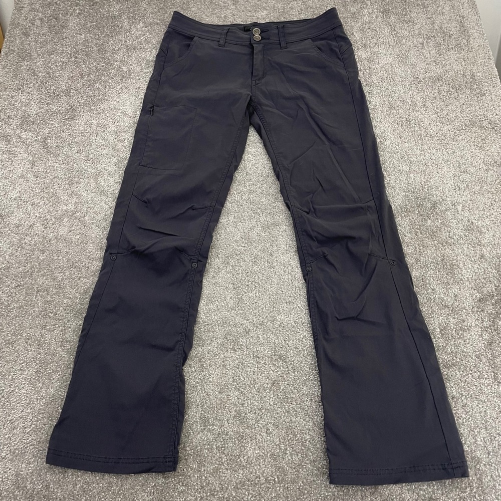 Prana Halle Pants Womens 8 Roll Up Hiking Stretch Outdoor Trousers
